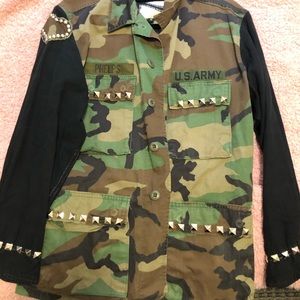 Riley Brand Vintage Army Jacket
